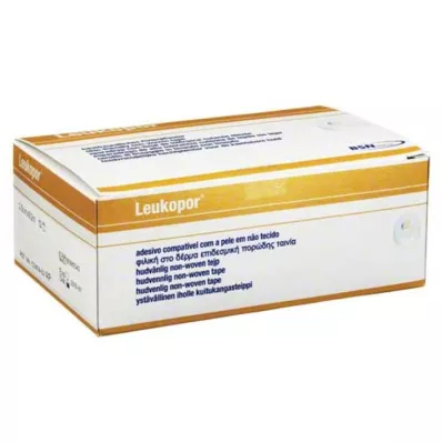 LEUKOPOR 2,5 cmx9,2 m, 12 buc
