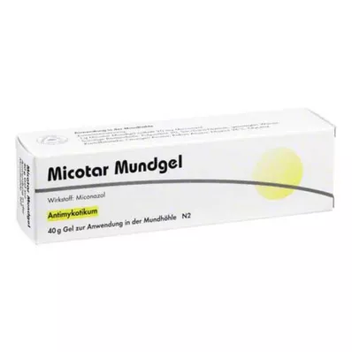 Micotar burnos gelis, 40 g Micotar burnos gelis, 40 g