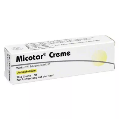 Micotar kremas, 20 g Micotar kremas, 20 g