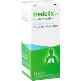 HEDELIX s.a. Geriamieji lašai, 20 ml