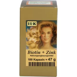 BIOTIN PLUS Capsule de zinc pentru păr, 100 buc