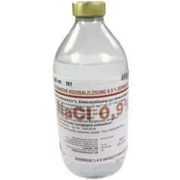 ISOTONISCHE Natrio chloridas 0,9% Bernburg Inf.-L.Glas, 500 ml