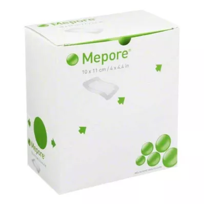 Mepore žaizdų tvarstis 11x10 cm, 40 vnt Mepore žaizdų tvarstis 11x10 cm, 40 vnt