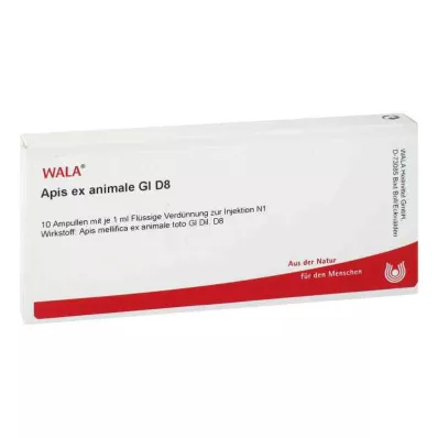 APIS EX animale GL D 8 ampulės, 10X1 ml APIS EX animale GL D 8 ampulės, 10X1 ml