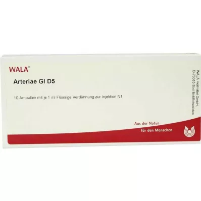 ARTERIAE GL D 5 ampulės, 10X1 ml