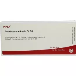 FORMICA EX animale GL D 8 ampulės, 10X1 ml