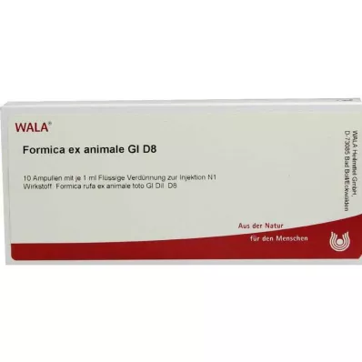 Formica ex animale GL D 8 ampulės, 10X1 ml Formica ex animale GL D 8 ampulės, 10X1 ml
