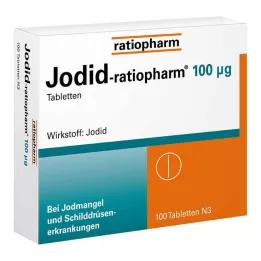 JODID-ratiopharm 100 µg tabletės, 100 vnt