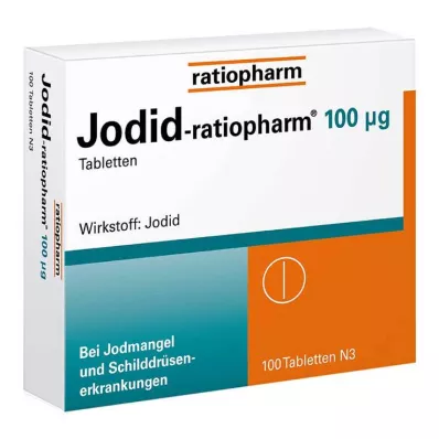 JODID-ratiopharm 100 µg tabletės, 100 vnt JODID-ratiopharm 100 µg tabletės, 100 vnt