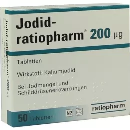 JODID-ratiopharm 200 μg tabletės, 50 vnt