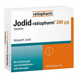 JODID-ratiopharm 200 μg tabletės, 100 vnt