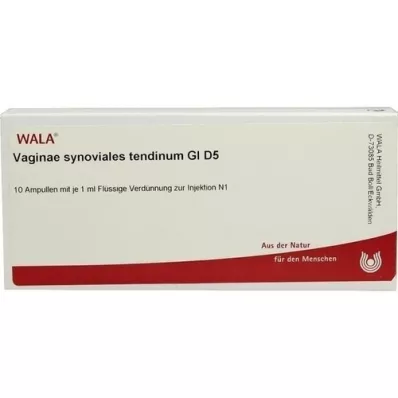 VAGINAE sinovinis tendinum GL D 5 ampulės, 10X1 ml