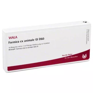Formica ex animale GL D 60 ampulės, 10X1 ml Formica ex animale GL D 60 ampulės, 10X1 ml