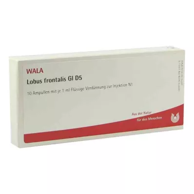 LOBUS frontalis GL D 5 ampulės, 10X1 ml LOBUS frontalis GL D 5 ampulės, 10X1 ml