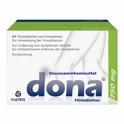 DONA 750 mg plėvele dengtos tabletės, 84 vnt