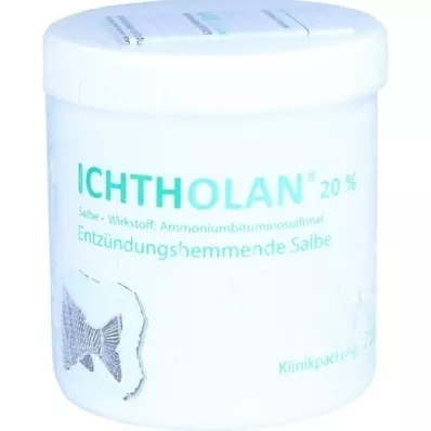 ICHTHOLAN 20% tepalas, 250 g