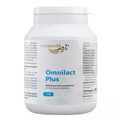 Omnilact Plus kapsulės, 100 vnt Omnilact Plus kapsulės, 100 vnt