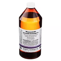 WASSERSTOFFPEROXID 3% tirpalas, 1000 ml