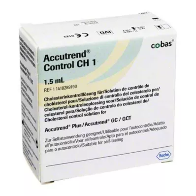 ACCUTREND Kontrolė CH 1 tirpalas, 1X1,5 ml