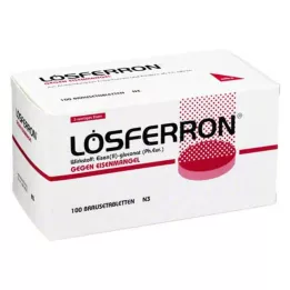 LÖSFERRON Veikliosios tabletės, 100 vnt
