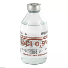 ISOTONISCHE Natrio chloridas 0,9% Bernburg Inf.-L.Glas, 250 ml