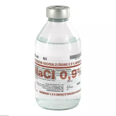 ISOTONISCHE Natrio chloridas 0,9% Bernburg Inf.-L.Glas, 250 ml