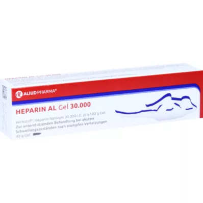 HEPARIN AL 30 000 g gelio, 40 g