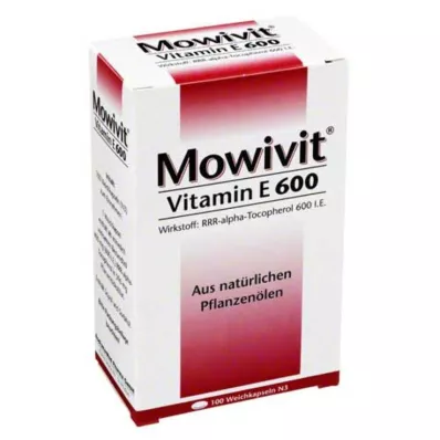 MOWIVIT 600 kapsulių, 100 vnt