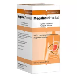 MEGALAC Almasilato suspensija, 250 ml
