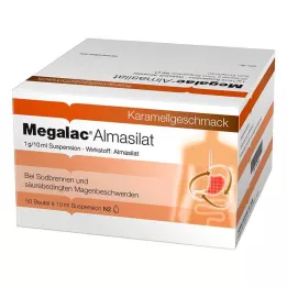 MEGALAC Almasilato suspensija, 50X10 ml