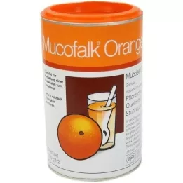 MUCOFALK Oranžinės granulės vienkartinei dozei paruošti, 150 g