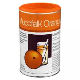 MUCOFALK Oranžinės granulės vienkartinei dozei paruošti, 150 g