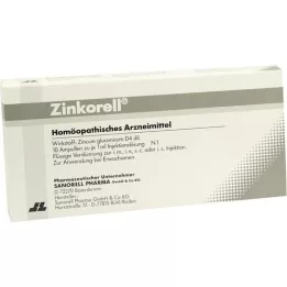 ZINKORELL Ampulės, 10X1 ml