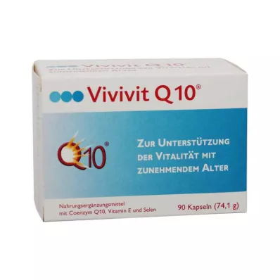 VIVIVIT Q10 kapsulės, 90 kapsulių VIVIVIT Q10 kapsulės, 90 kapsulių