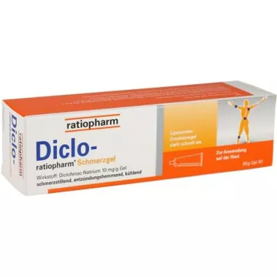 DICLO-RATIOPHARM Skausmo gelis, 50 g