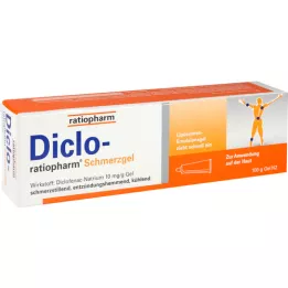 DICLO-RATIOPHARM Skausmo gelis, 100 g