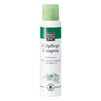 ALLGÄUER LATSCHENK. Kojų priežiūros dezodorantas purškiamas, 100 ml ALLGÄUER LATSCHENK. Kojų priežiūros dezodorantas purškiamas, 100 ml
