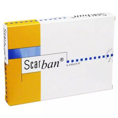 Scarban Light silikoninis tvarstis 5x7,5cm, 2 vnt Scarban Light silikoninis tvarstis 5x7,5cm, 2 vnt