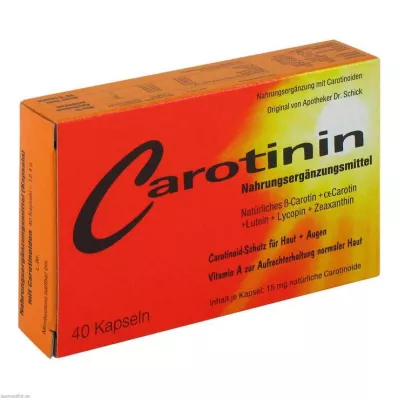 CAROTININ Kapsulės, 40 vnt