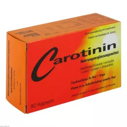 CAROTININ Kapsulės, 80 vnt