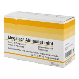 MEGALAC Almasilato mėtų suspensija, 20X10 ml