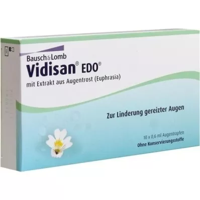 VIDISAN EDO Vienkartinės pipetės, 10X0,6 ml