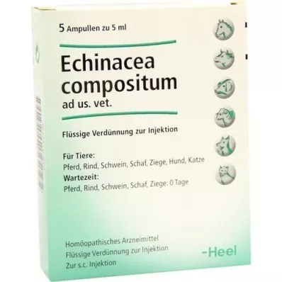 ECHINACEA COMPOSITUM ad us.vet.ampulės, 5 vnt