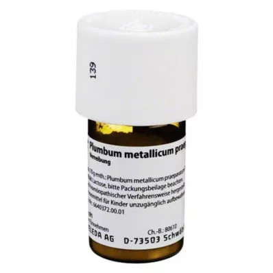 PLUMBUM METALLICUM praep. D 6 Tritiravimas, 20 g