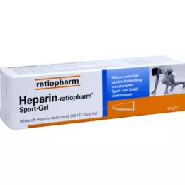 HEPARIN-RATIOPHARM Sportinis gelis, 50 g