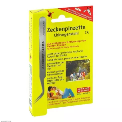 ZECKENPINZETTE Chirurginis plienas, 1 vnt ZECKENPINZETTE Chirurginis plienas, 1 vnt