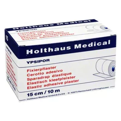 FIXIERPFLASTER YPSIPOR 15 cmx10 m, 1 vnt FIXIERPFLASTER YPSIPOR 15 cmx10 m, 1 vnt