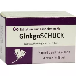 GINKGOSCHUCK Tabletės, 80 vnt