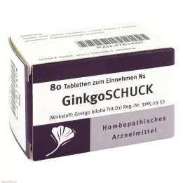 GINKGOSCHUCK Tabletės, 80 vnt