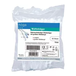 WATTETRÄGER 15 cm ilgio medvilninė galvutė, 50 vnt
